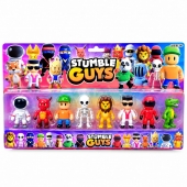 Set 8 Figurine Stumble Guys, multicolor, 6 cm, 4 ani+