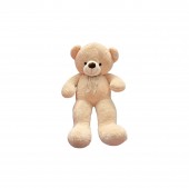 Urs de Plus, cu papion, crem, 105 cm